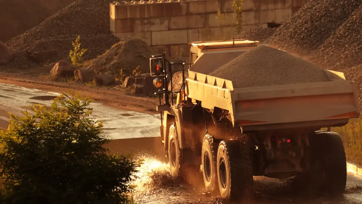 mining vehicle tracking system